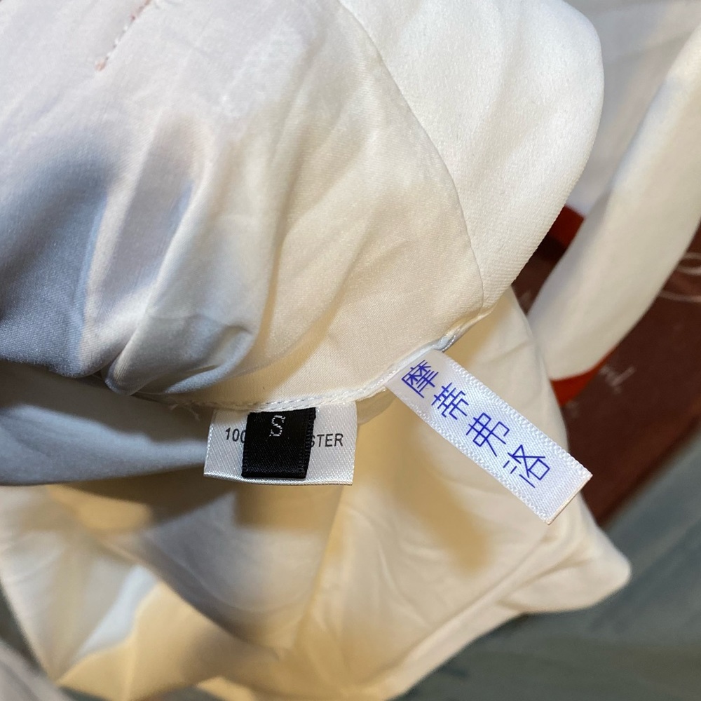 Patchwork Flared Sleeve Dress - image 7